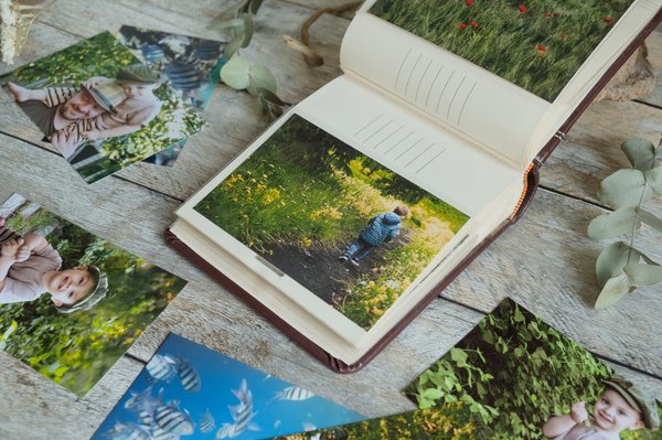 Création d’un album photo à partir de photos papier